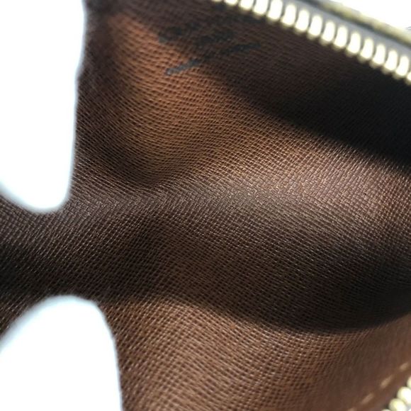 Louis Vuitton Papillon Monogram Handbag Leather Brown - Picture 10 of 11